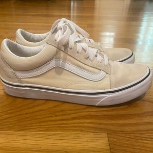 Old Skool Pig Suede Shoe- Light Tan